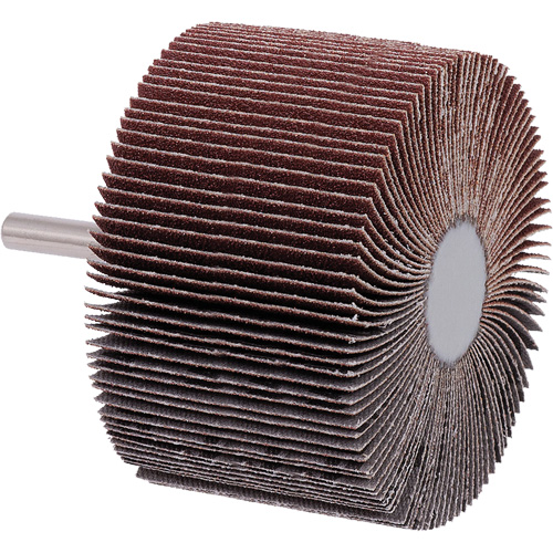 Mounted Flap Wheel, A80 Grit, 3" x 2" x 1/4" EastCoast Offshore Supplies