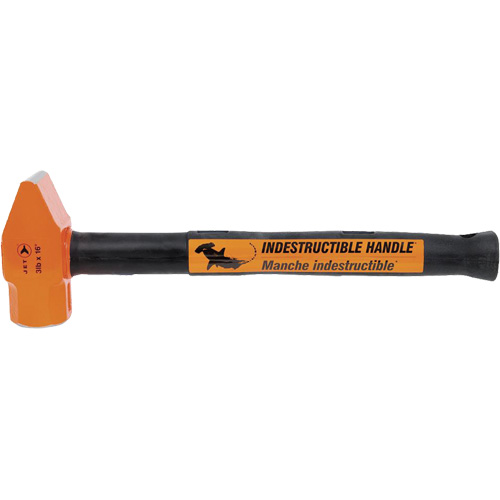 UCP-316 Super Heavy-Duty Indestructible Handle Cross Pein Hammer, 3 lbs. Head Weight, Plain Face, Solid Steel Handle EastCoast Offshore Supplies