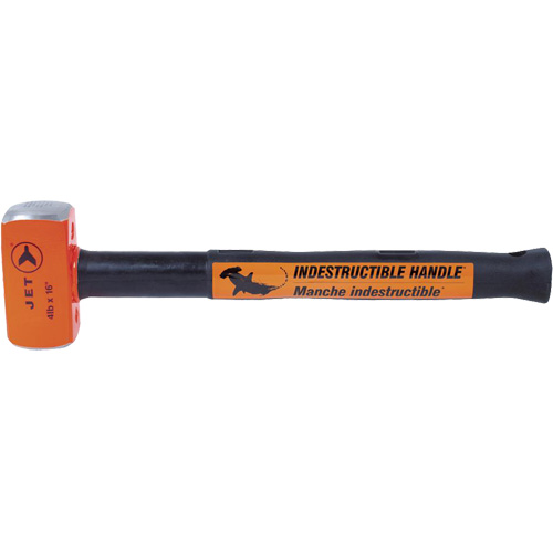 USH-416 Masse &agrave; manche indestructible pour usage tr&egrave;s intensif, 4 lb, 16", Prise Acier plein EastCoast Offshore Supplies