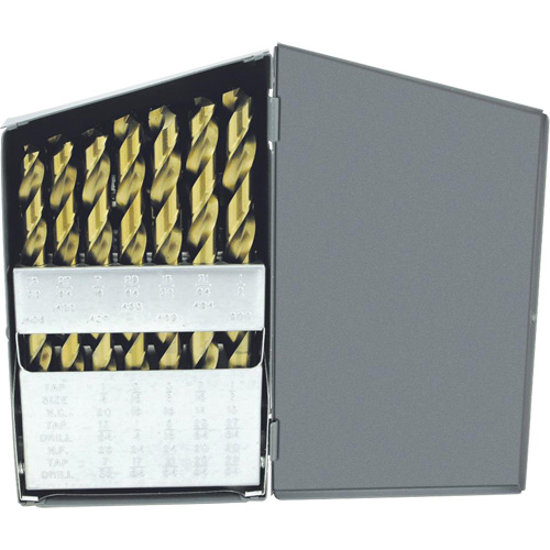 GF29CB Jeu de forets Jet-Kut de qualit&eacute; sup&eacute;rieure, 29 morceaux, Cobalt EastCoast Offshore Supplies