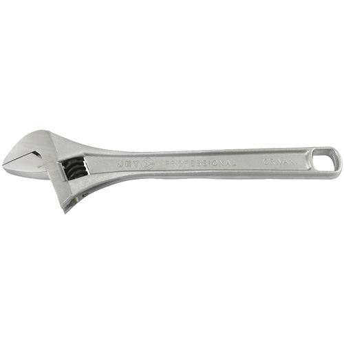 AWP-15 Cl&eacute; &agrave; molette professionnelle ultra-robuste, 15" lo, la max. 2", Chrome EastCoast Offshore Supplies
