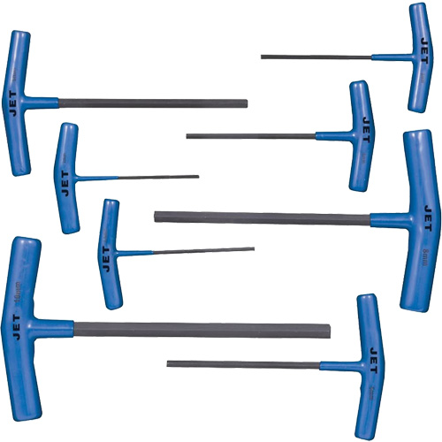 JTHK-8M T-Handle Hex Key Set, 8 Pcs., Metric/Torx&reg; EastCoast Offshore Supplies
