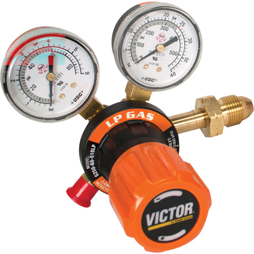 G250 Single-Stage Regulator, 9/16" NPT, 15 psi Max. PSI, Standard EastCoast Offshore Supplies