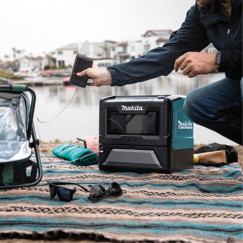 40V Max XGT Cordless Microwave Oven (Tool Only), 350 W/500 W, Black/Blue EastCoast Offshore Supplies