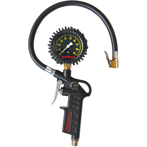Pistol Grip Dial Inflator Gauge EastCoast Offshore Supplies