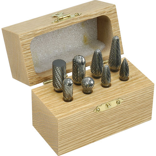 Double Cut Carbide Burr Set, 8 Pieces EastCoast Offshore Supplies