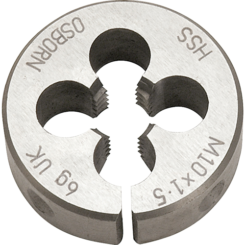 Split Circular Die, M10 X 1.5 Thread, High Speed Steel EastCoast Offshore Supplies