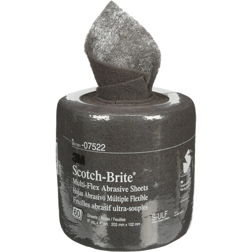 Rouleaux de feuilles Scotch-Brite, Carbure de silicium, 8", Grain Ultra fin EastCoast Offshore Supplies
