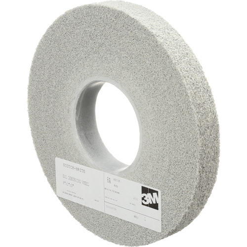 Scotch-Brite EXL Deburring Wheels, 8" x 1", 3" Arbor, Aluminum Oxide EastCoast Offshore Supplies