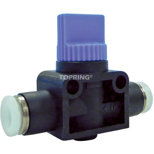2-Way Straight Union Miniature Hand Valve, 1/2" NPT Air Inlet, 1/2" NPT Outlet, 150 PSI EastCoast Offshore Supplies