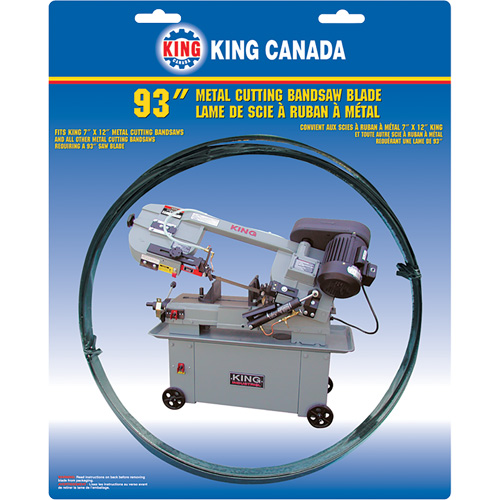 General Purpose Band Saw Blade, Bi-Metal, 93" L x 3/4" W x 0.032" Thick, 6-10 TPI EastCoast Offshore Supplies