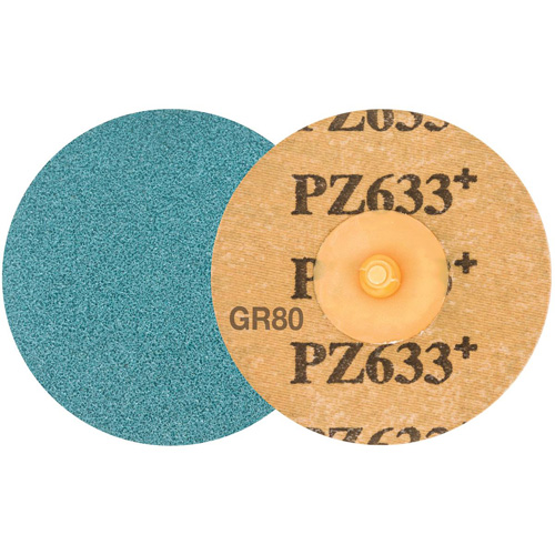 TWIST TOPCUT Sanding Disc, 3" Dia., 80 Grit, Zirconium EastCoast Offshore Supplies