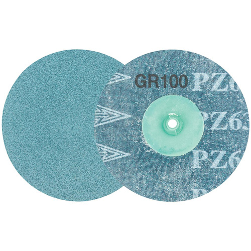 TWIST TOPCUT Sanding Disc, 3" Dia., 100 Grit, Zirconium EastCoast Offshore Supplies