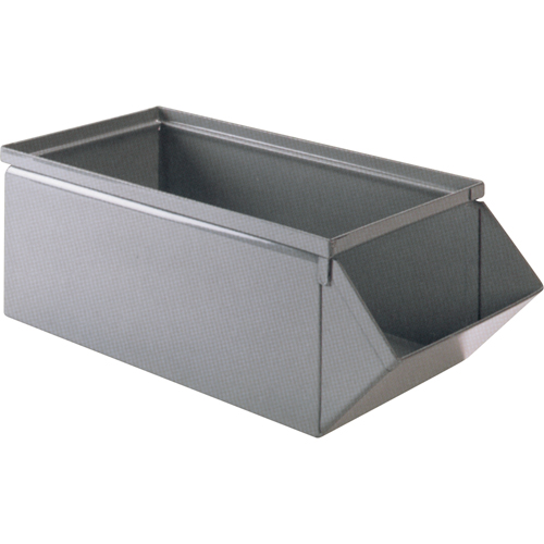 Steel Bin, 100 lbs. Cap., 15" W x 24" D x 11" H, Blue EastCoast Offshore Supplies