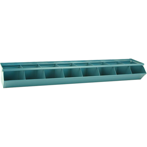 Sectional Bin Units, 100 lbs. Cap., 37" W x 8" D x 4-1/2" H, Blue EastCoast Offshore Supplies