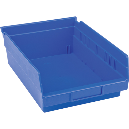 Bacs pour tablette en plastique, 8-3/8" la x 4" H x 11-5/8" p, Bleu, Capacit&eacute; 15 lb EastCoast Offshore Supplies