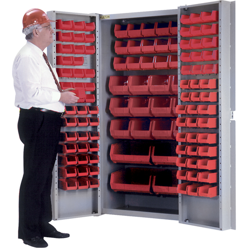 Deep-Door Combination Cabinet, 38" W x 24" D x 72" H, 36 Shelves EastCoast Offshore Supplies