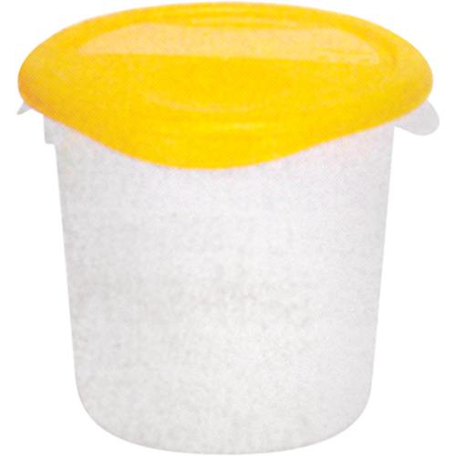 Contenants ronds, 7-4/5" ha x 8-1/2" p, Capacit&eacute; de 3,79 L, Transparent EastCoast Offshore Supplies