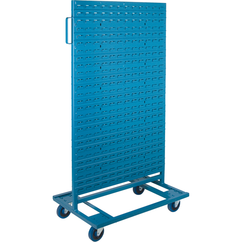 Supports mobiles pour contenants - &agrave; deux c&ocirc;t&eacute;s, 0 bacs, 36" la x 24" p x 67-1/2" h EastCoast Offshore Supplies