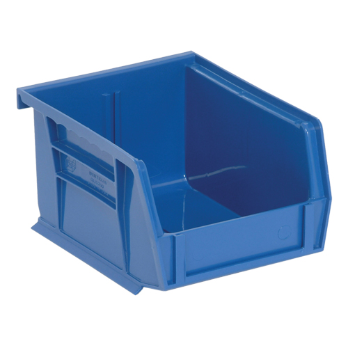 Ultra Stack & Hang Bin, 4-1/8" W x 3" H x 5-3/8" D, Blue EastCoast Offshore Supplies