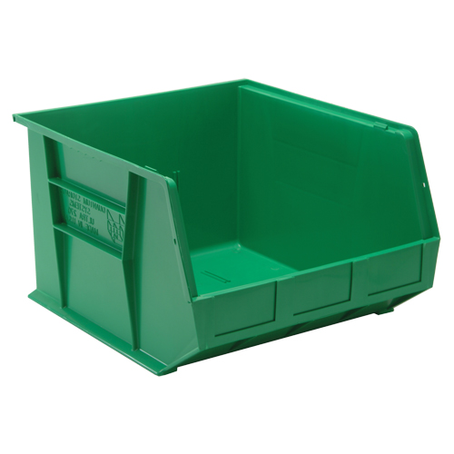Bacs ultra empilable & suspendable, 16-1/2" la, 11" h x 18" p, Vert EastCoast Offshore Supplies