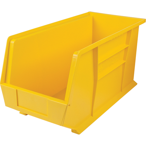 Ultra Stack & Hang Bin, 8-1/4" W x 9" H x 18" D, Yellow EastCoast Offshore Supplies