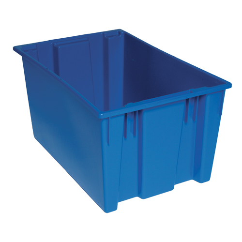 Contenants Stack & Nest, 15" x 29,5" x 19,5", Bleu EastCoast Offshore Supplies