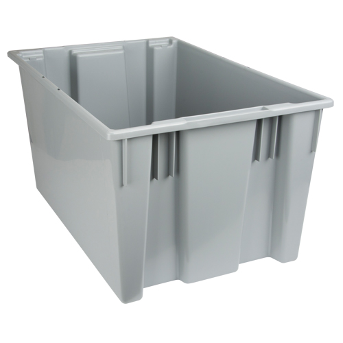Contenants Stack & Nest, 15" x 29,5" x 19,5", Gris EastCoast Offshore Supplies
