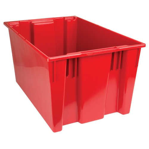 Contenants Stack & Nest, 15" x 29,5" x 19,5", Rouge EastCoast Offshore Supplies
