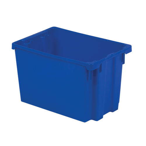 Contenants Stack-N-Nest Polylewton, 12,1" x 19,4" x 12,9", Bleu EastCoast Offshore Supplies