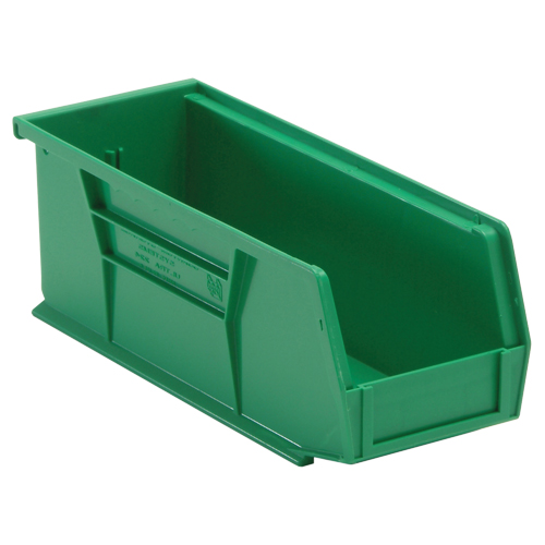 Ultra Stack & Hang Bin, 4-1/8" W x 4" H x 10-7/8" D, Green EastCoast Offshore Supplies