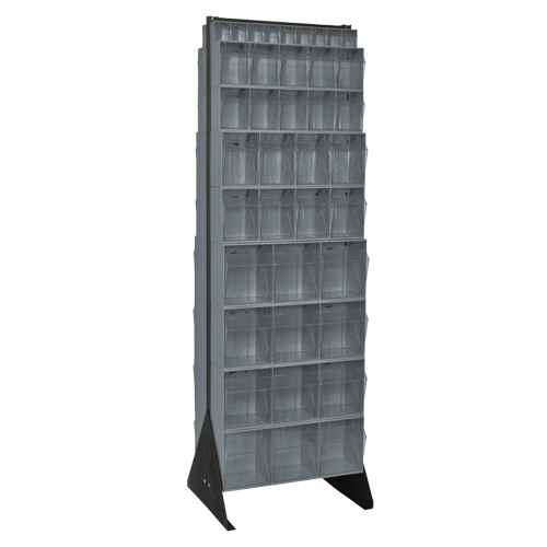 Tip-Out Bins Stand, 23-5/8" W x 16" D x 75" H, 72 Drawers EastCoast Offshore Supplies