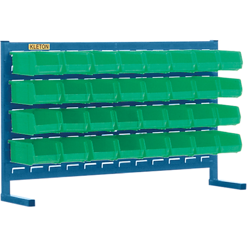 Rayonnage &agrave; persienne avec bacs, 32 bacs, 36" la x 8-1/4" p x 22" h EastCoast Offshore Supplies