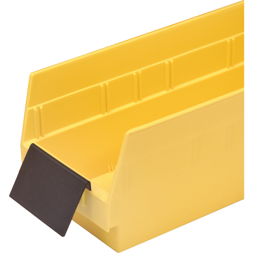 Bacs de rangement pour tablettes - Porte-&eacute;tiquettes de forme allong&eacute;e EastCoast Offshore Supplies