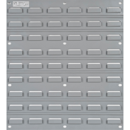 Metal Louvered Panel Bin Support Rack, 16 Bins, 18" W x 1/8" D x 19" H EastCoast Offshore Supplies