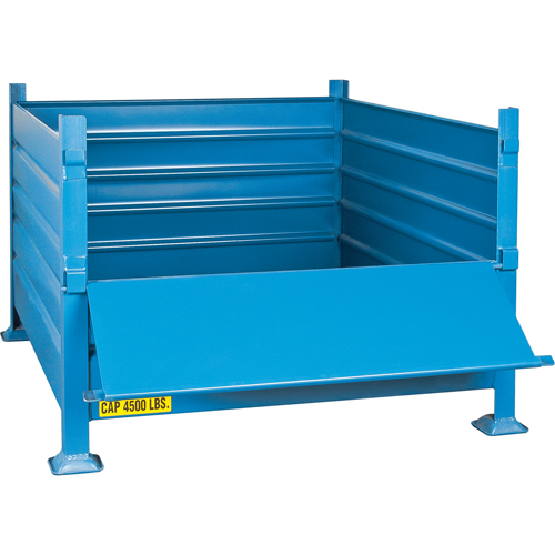Bulk Stacking Containers, 30" H x 40.5" W x 48.5" D, 4500 lbs. Capacity EastCoast Offshore Supplies