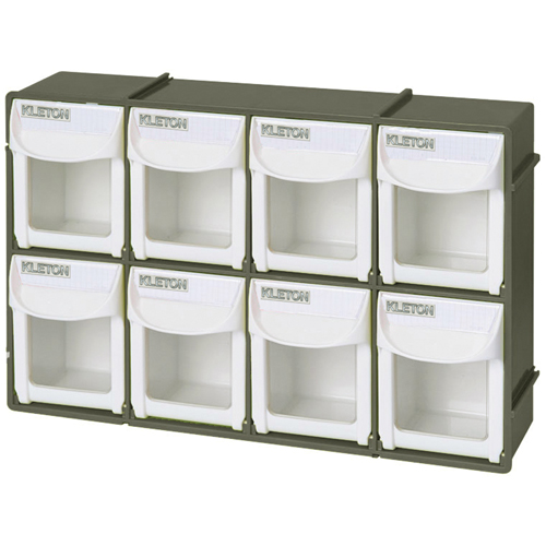 Heavy-Duty Tilt Bin, 11-3/4" W x 2-3/4" D x 7-7/8" H, 8 Drawers EastCoast Offshore Supplies