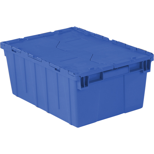 Contenants de distribution Flipak en plastique poly&eacute;thyl&egrave;ne (PE), 21,9" x 15,2" x 9,3", Bleu EastCoast Offshore Supplies