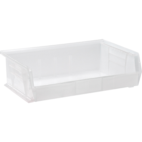 Clear-View Ultra Stack & Hang Bin, 16-1/2" W x 5" H x 10-7/8" D, Clear EastCoast Offshore Supplies