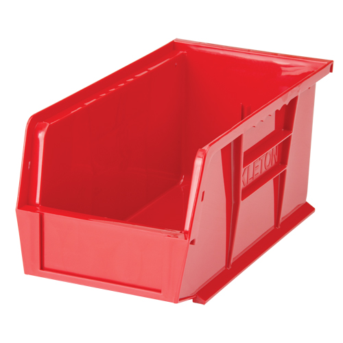 Bac empilable & &agrave; suspendre, 5-1/2" la, 5" h x 10-7/8" p, Rouge EastCoast Offshore Supplies