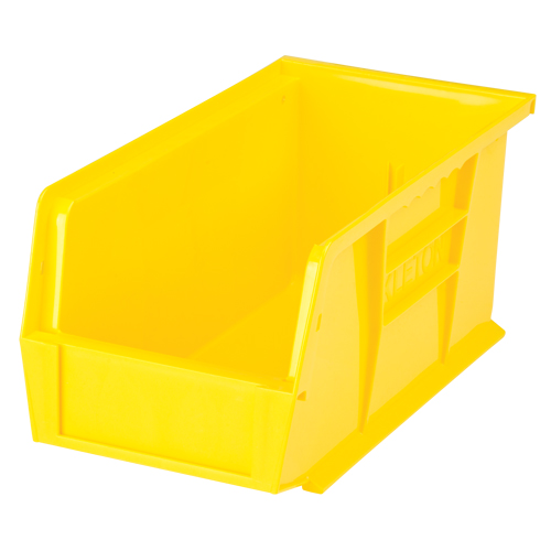 Bac empilable & &agrave; suspendre, 5-1/2" la, 5" h x 10-7/8" p, Jaune EastCoast Offshore Supplies