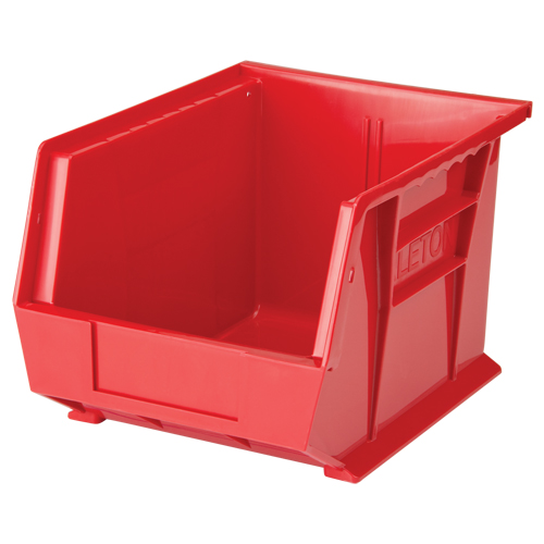 Bac empilable & &agrave; suspendre, 8-1/4" la, 7" h x 10-3/4" p, Rouge EastCoast Offshore Supplies