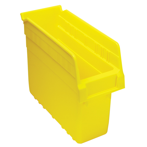 Bacs pour &eacute;tag&egrave;re Store-Max, 4-3/8" la x 8" H x 11-5/8" p, Jaune, Capacit&eacute; 44 lb EastCoast Offshore Supplies