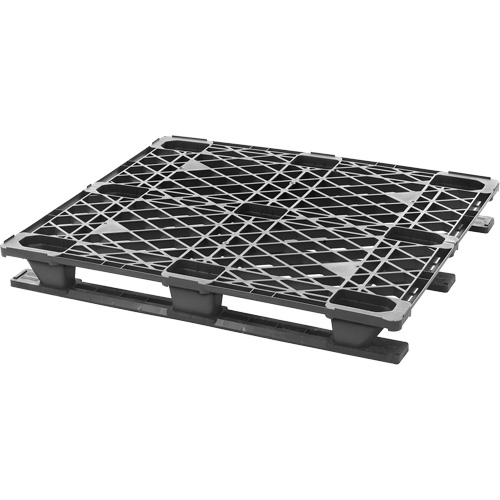 Palette empilable en plastique, Acc&egrave;s de Quatre c&ocirc;t&eacute;s, 48" lo x 40" la x 5-3/5" h EastCoast Offshore Supplies