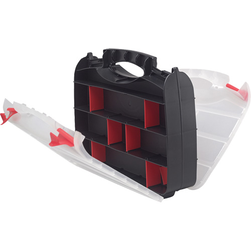 Boîte &agrave; compartiments en plastique, 10,25" la x 12,25" p x 3" h, 32 compartiments EastCoast Offshore Supplies