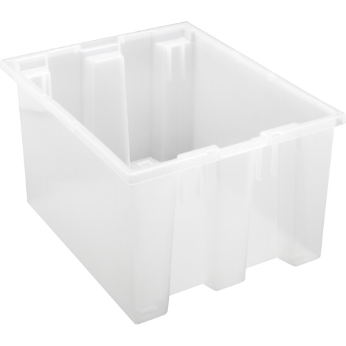Contenant robuste Stack & Nest, 10" x 15,5" x 19,5", Transparent EastCoast Offshore Supplies