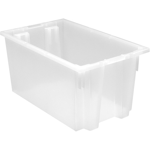 Contenant robuste Stack & Nest, 12" x 15,5" x 23,5", Transparent EastCoast Offshore Supplies