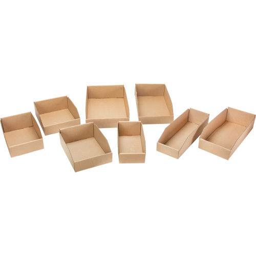 Deep Corrugated Parts Bins, 2-7/8" W x 17-1/4" D x 4-1/2" H, Beige EastCoast Offshore Supplies
