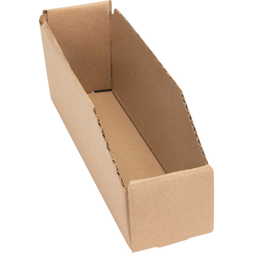 Boîtes profondes en carton ondul&eacute;, 2-7/8" la x 11-1/4" p x 4-1/2" h, Beige EastCoast Offshore Supplies