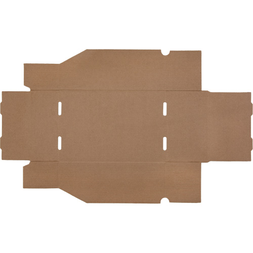 Boîtes profondes en carton ondul&eacute;, 7-5/8" la x 11-5/16" p x 4-1/2" h, Beige EastCoast Offshore Supplies